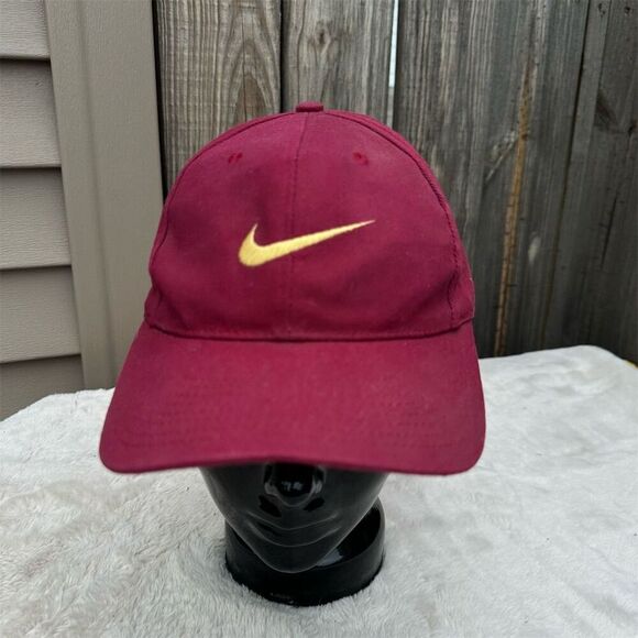 Vintage Nike Swoosh Snapback Hat Unisex Adjustable Cap - Picture 1 of 11